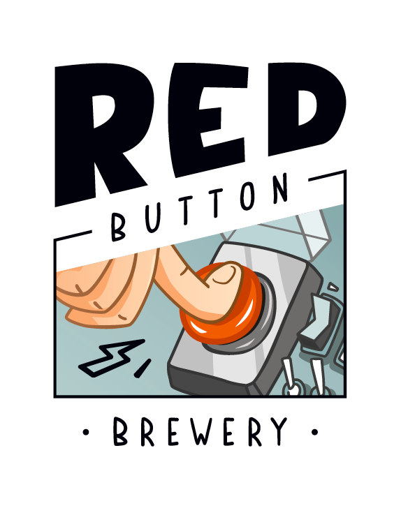 Логотип пивоварни Red Button Brewery