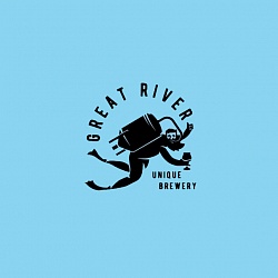 Логотип пивоварни Great River