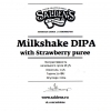 Milkshake DIPA With Strawberry Puree