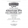 American IPA With Orange Juice