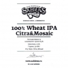 100% Wheat IPA Citra & Mosaic