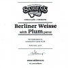 Berliner Weisse With Plum Puree