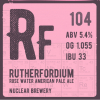 Rutherfordium American Pale Ale V 2.0 (с глиттером)