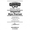 Imperial Rye Porter BA:Bourbon