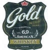 Обложка пива Gold Mine Beer American Whiskey