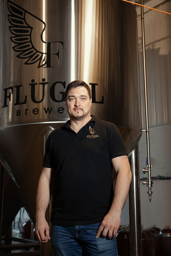 Будеев Богдан — владелец пивоварни Flugel