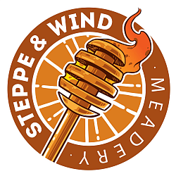 Логотип пивоварни Steppe & Wind Meadery (Степь и Ветер)
