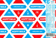 Этикетка пива Hoppy Milk от пивоварни Stamm Brewing. Изображение №1 (фото: Андрей Атаевв)