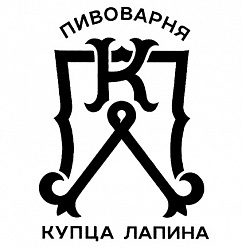 Логотип пивоварни Пивоварня купца Лапина