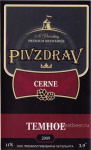 Этикетка пива Pivzdrav Cerne (Пивздрав Темное) от пивоварни Knightberg. Изображение №1 (фото: Павел Егоров)