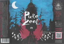 Этикетка пива Pure Zeal (2020) от пивоварни Lux in Tenebris. Изображение №1 (фото: Андрей Атаевв)