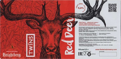 Этикетка пива Red Deer от пивоварни Knightberg. Изображение №1 (фото: Павел Егоров)