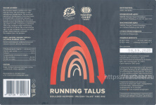 Этикетка пива Running Talus от пивоварни AF Brew. Изображение №1 (фото: Андрей Атаевв)
