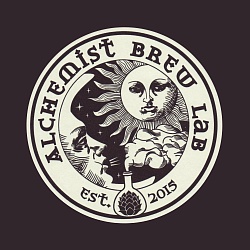 Старый логотип пивоварни Alchemist Brew Lab №1