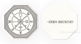 Бирдекель пивоварни «Jaws Brewery». Изображение №1
